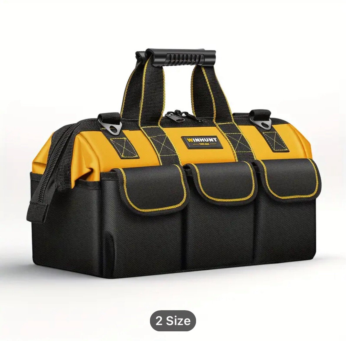 Tool Bag, 18-inch Wide Mouth Tool Organisers, 600 Denier Large Tool Bag