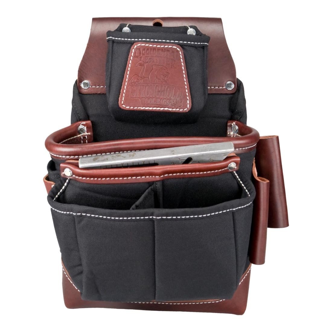 Occidental Leather FatLip Fastener Bag – 10 Pockets & Tool Holders – Made in USA