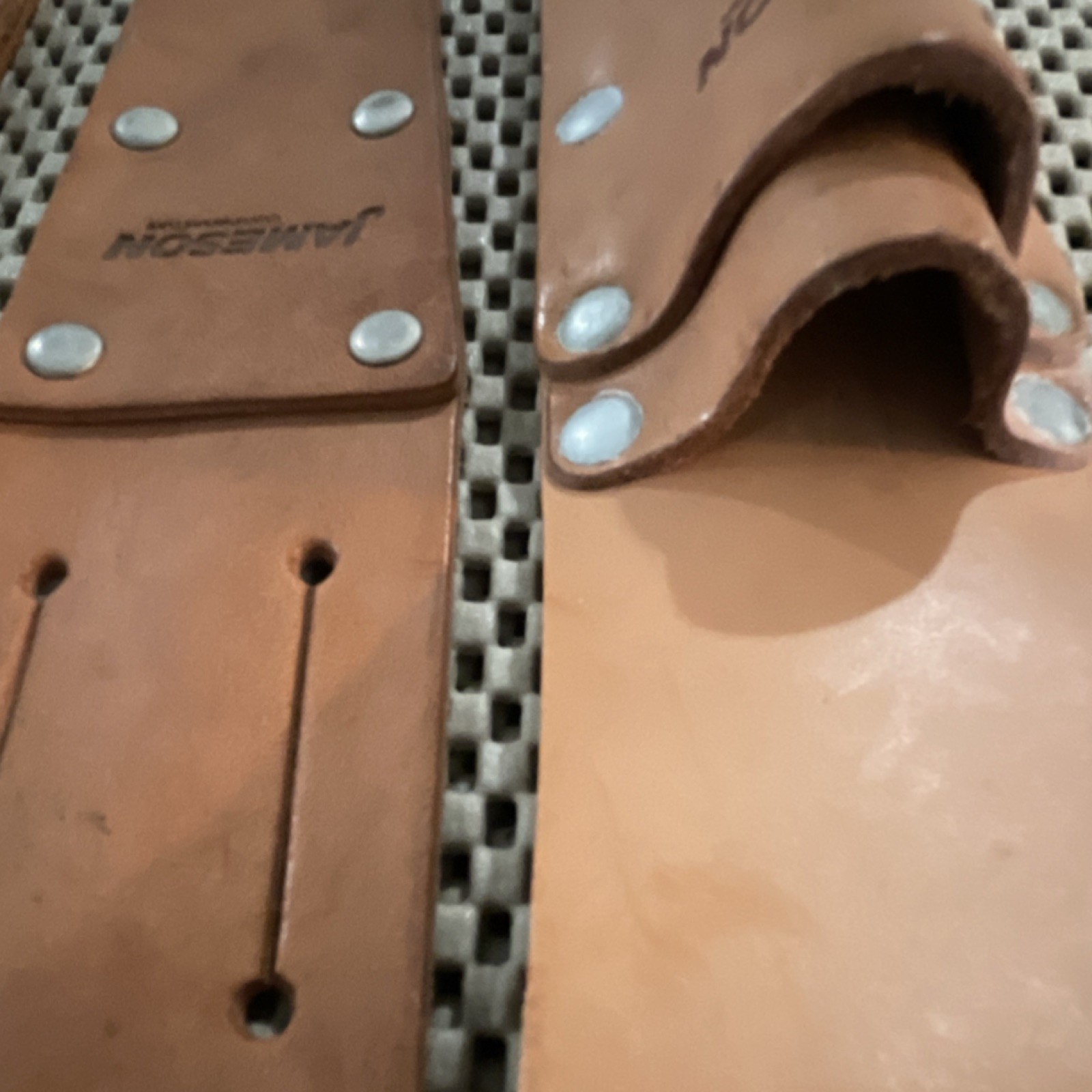 Jameson Leather Tool Holders Brown Model Jameson 3 Items Holder Set