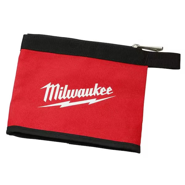 Milwaukee 14 in., 8 in. and 6 in. Multi-Size Zipper Tool Bags in Red (3-Pack)
