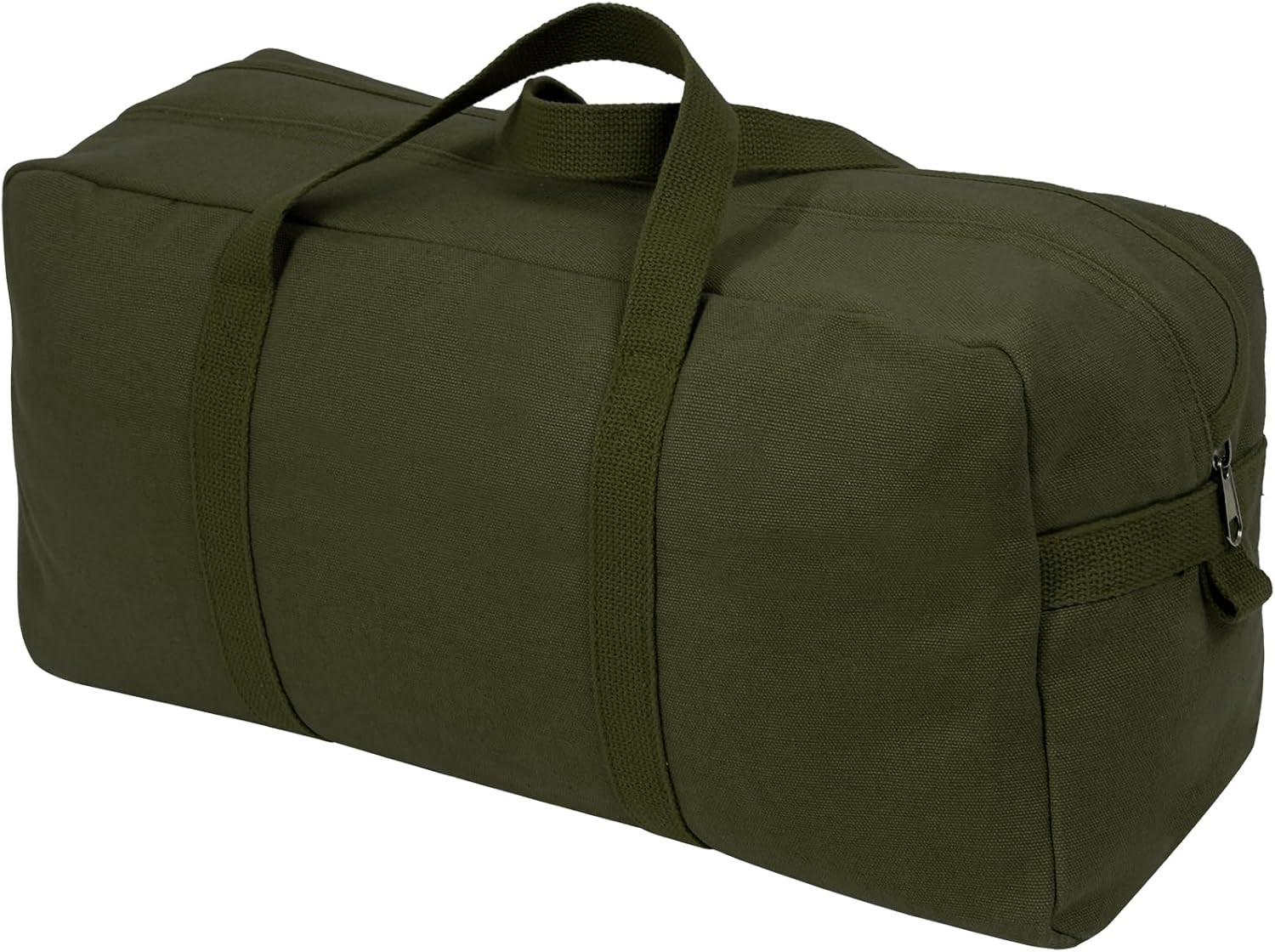 Rothco Canvas Tanker Style Tool Bag – Heavy-Duty Multipurpose Gear Carrier for M