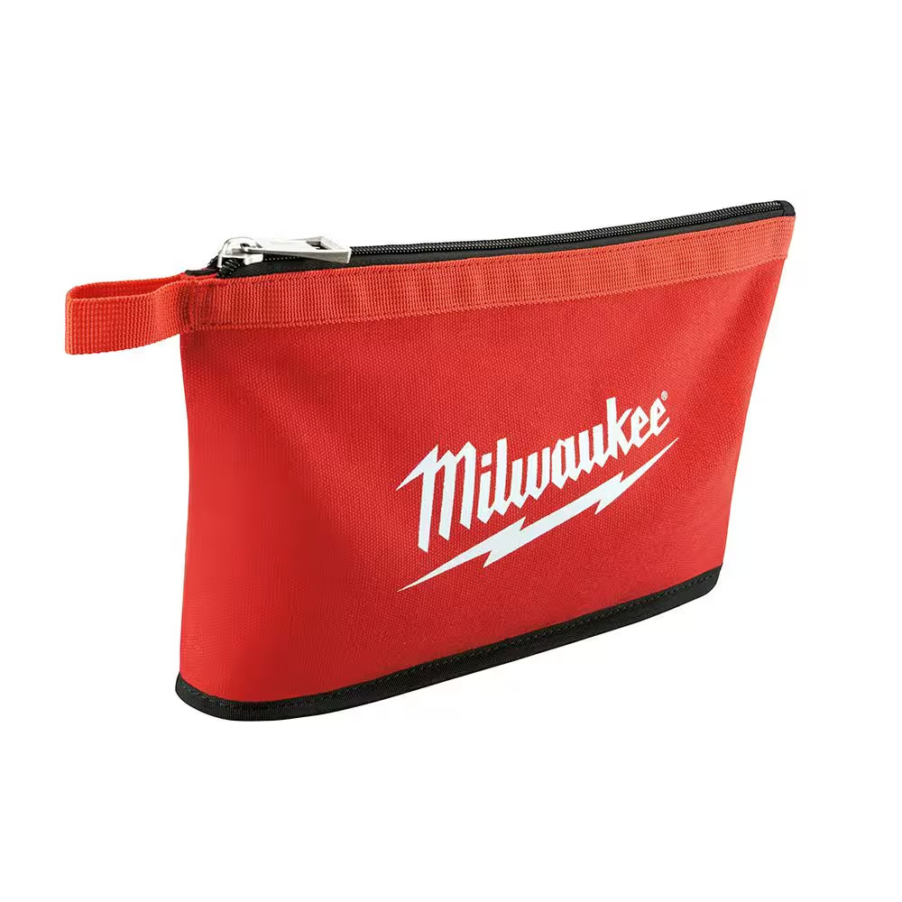 12 In. Zipper Tool Bag in Multi-Color (3-Pack)