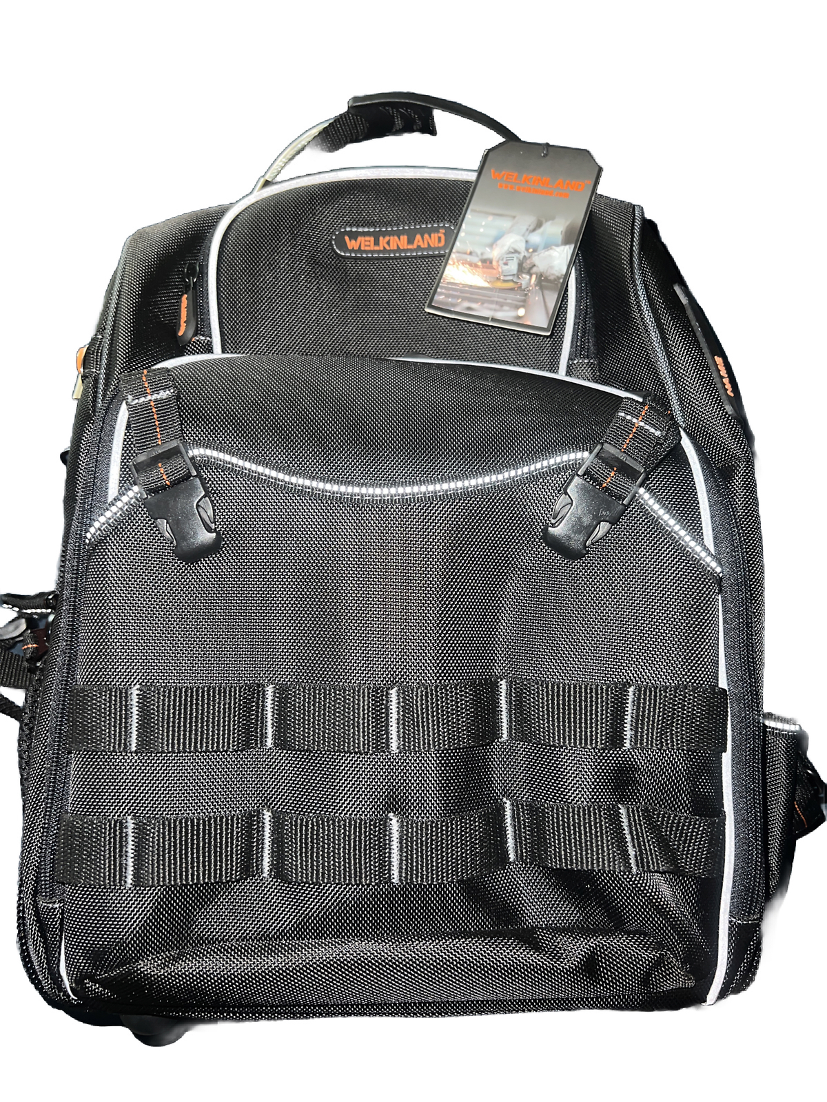 66-Pockets Backpack Tool Bag, Heavy-Duty Tool Backpack, Electrician backpack,…
