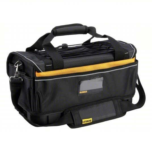 DEWALT TSTAK Tool Bag, 16-inch Durable Tote with Tool Organizer and Hard Bottom