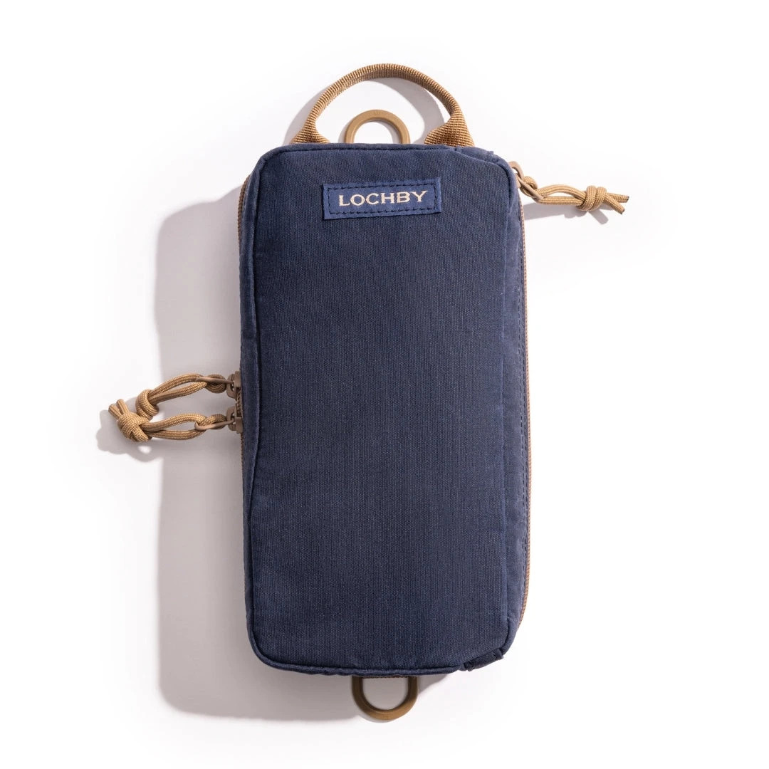 LOCHBY Venture Pouch Navy Blue| Tactical Mini Tool Bag | Durable Water Resistant