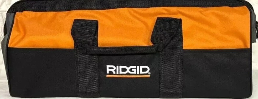 Ridgid Canvas Contractors Power Tool Bag 21″ X 8″ X 8″ (New From Larger Kit)