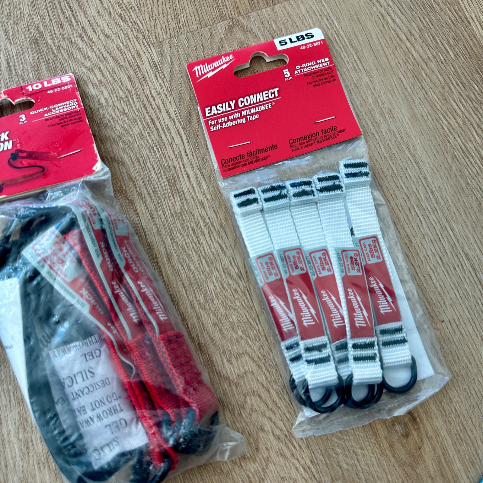 Milwaukee Tool Lanyard Quick-Connect Locking Accessory Attachment Safety Bundle
