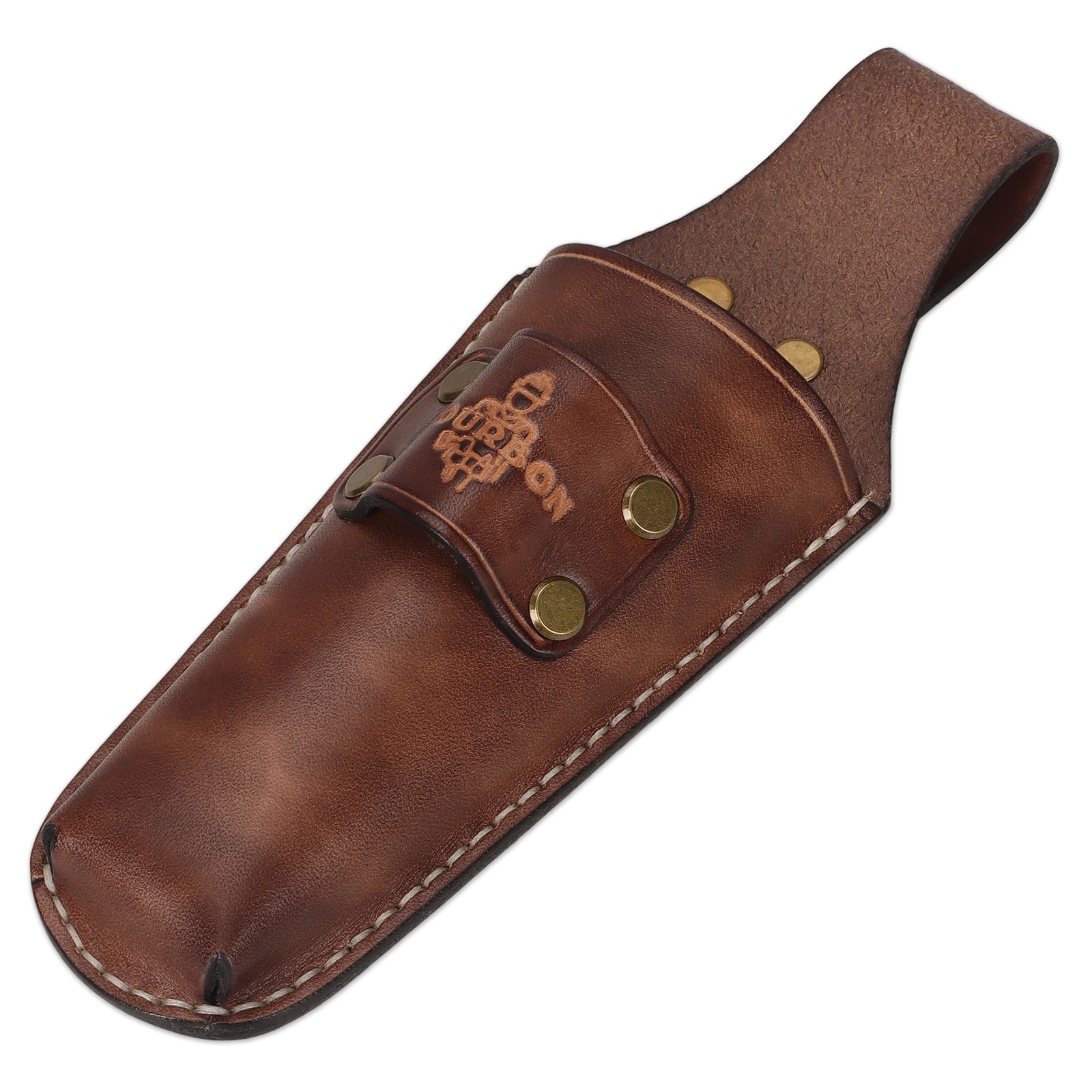 Tourbon Leather Garden Tool Belt Pouch 2-in-1 Pruner Shears Wrench Holder Case