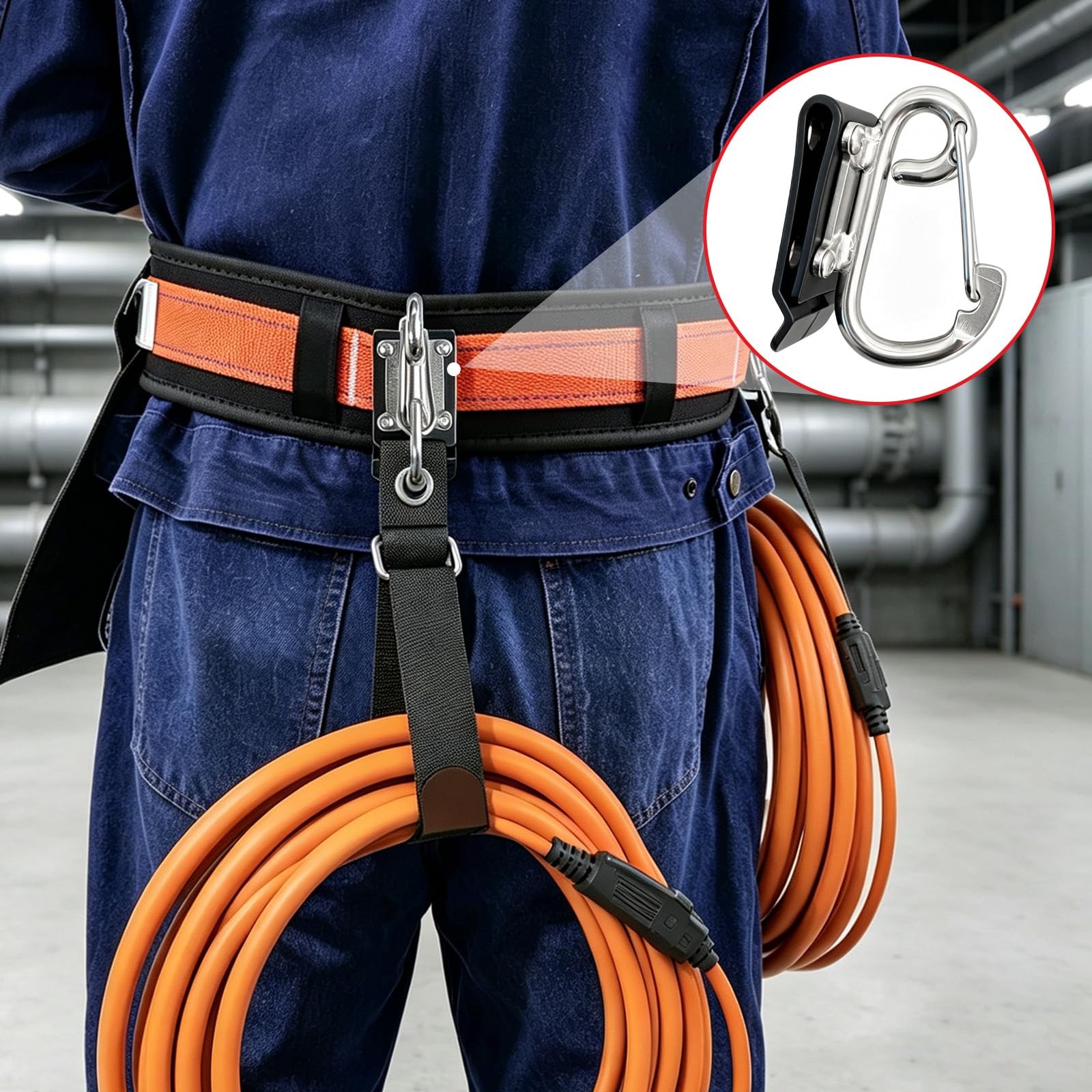 1Pcs Drill Holster Clip,Tool Belt Hook, Drill Holster,Mountaineering Buckle Quic