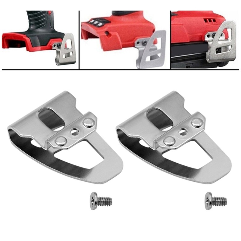 2Pcs Waist Buckles Belt Clip Hook Power Tool Accessories Cordless Drill Clip