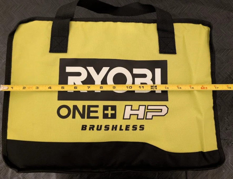 RYOBI ONE+ HP Heavy Duty Tool Bag 17x12x7 Contractor Storage Tote New