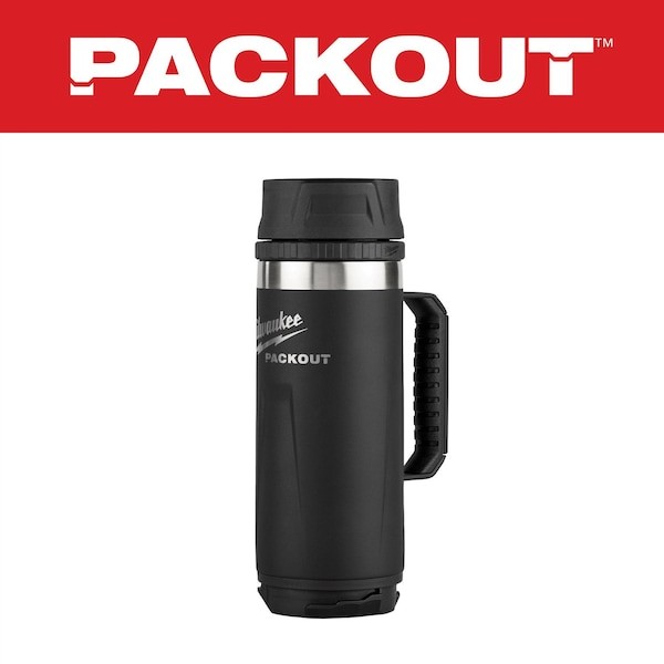 Milwaukee Tool 48-22-8394B Packout 18Oz Insulated Bottle