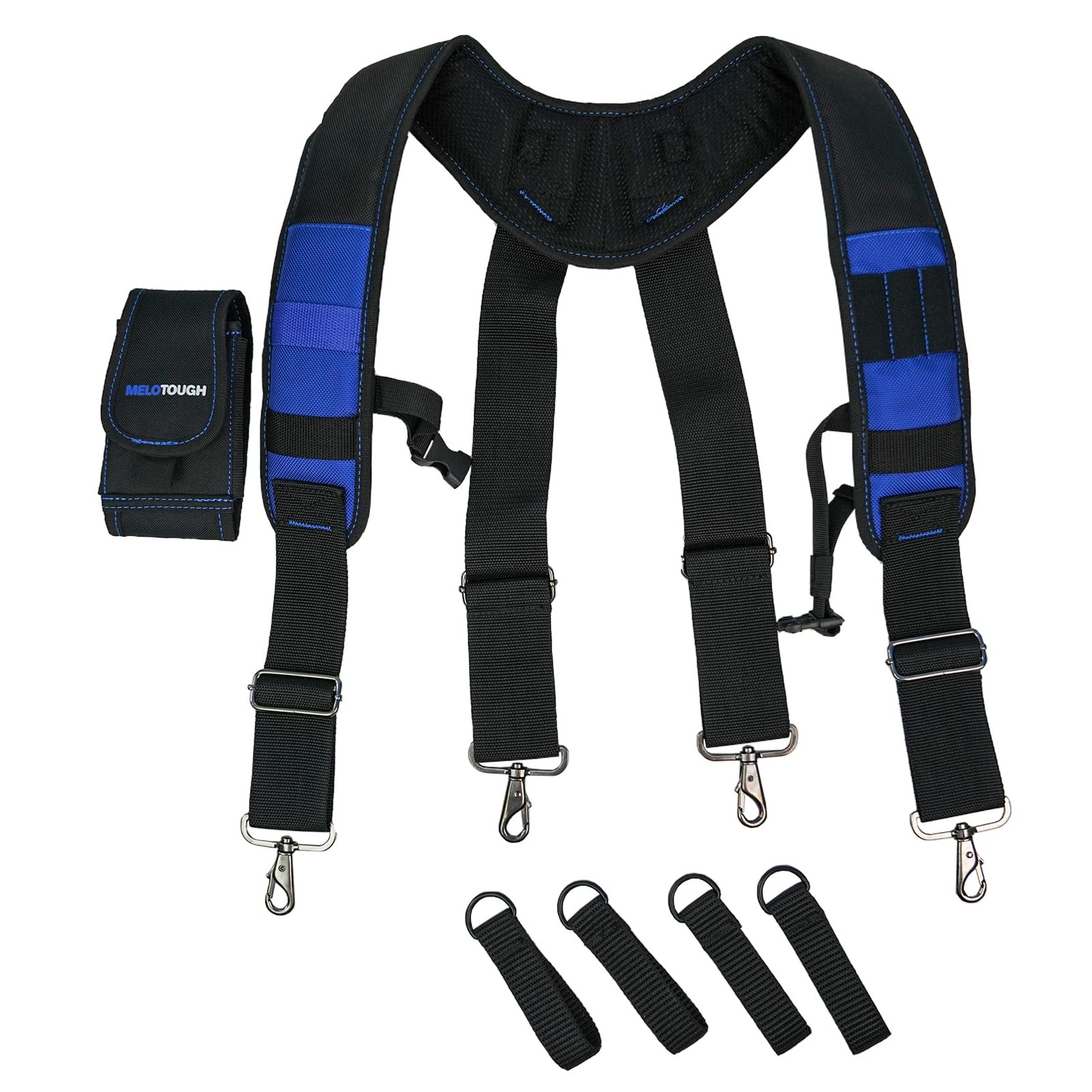 Tool Belt Suspenders Construction Work Belt Suspenders with detachable holder…