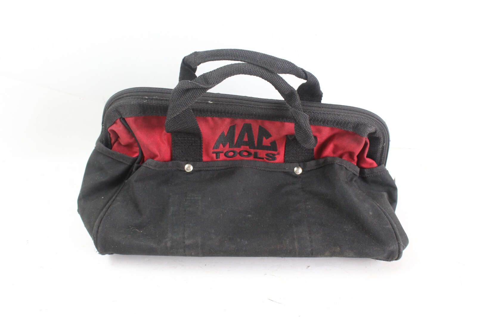 USED DIRTY Mac Tools Canvas Zippered Tool Bag w/Pockets MTB001 case pack