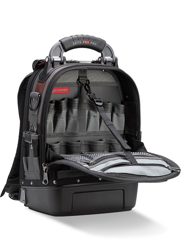 Veto Pro Pac Tech-Pac MC Compact Full-Featured Service Tech Tool Backpack