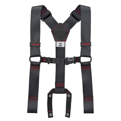 YPM-BK From Japan Official Tajima Safety Belt Suspenders M Black 165175Cm Width