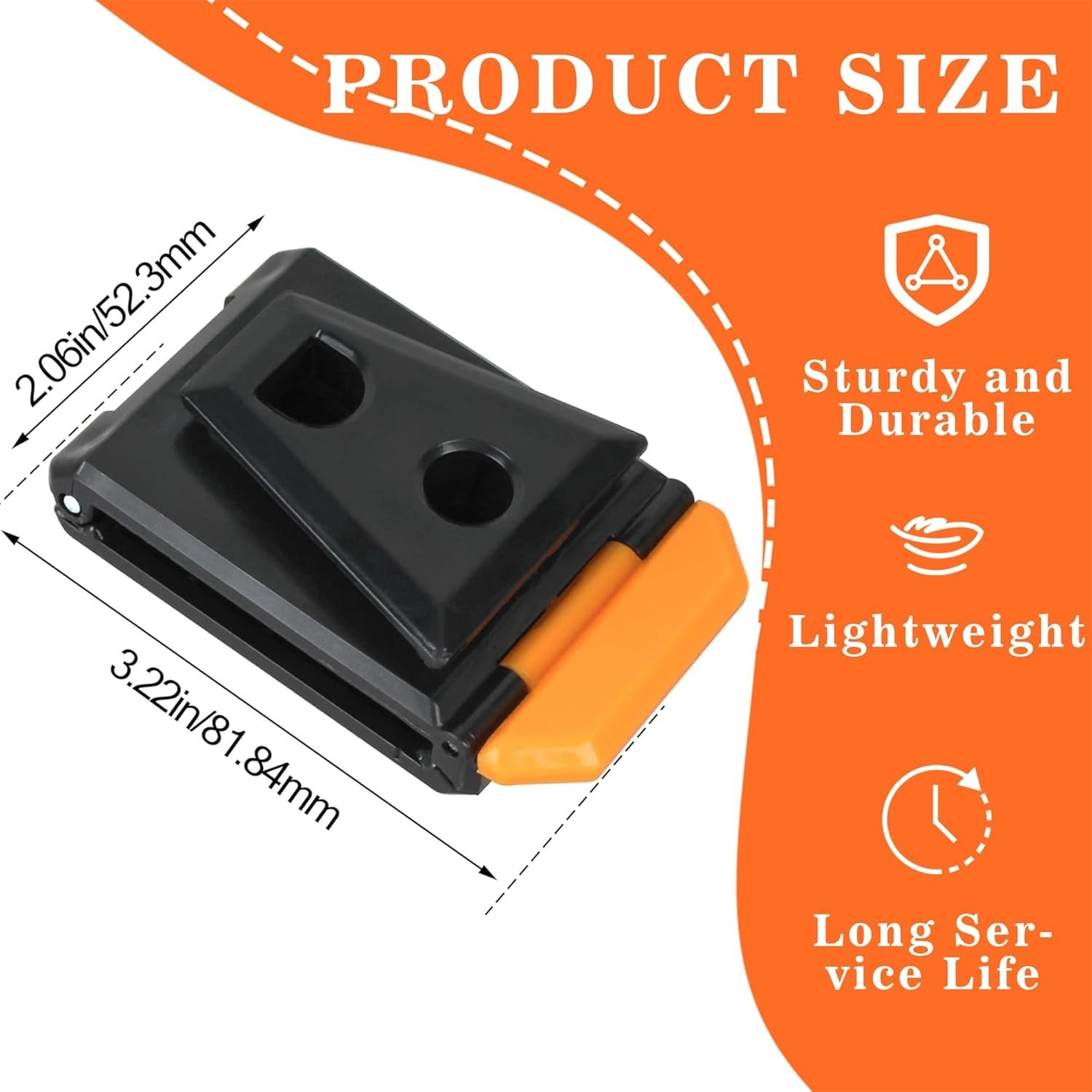 Durable 2-Pack Tool Belt Clips for TOU-CT-150 & TB-CT-150SP – Easy Install