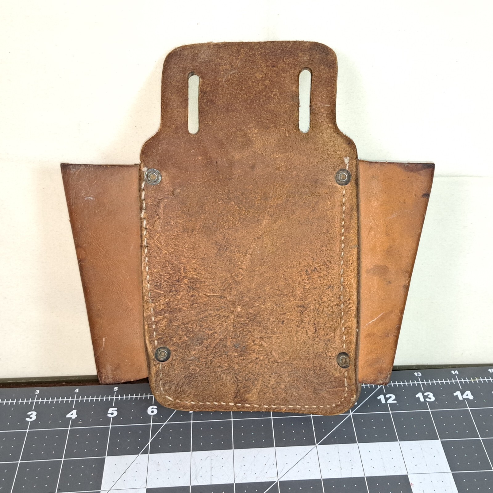 Bolen leather tool carrier pouch