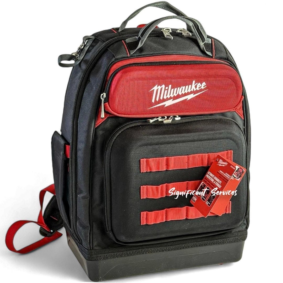 Milwaukee 48-22-8201 Jobsite Ballistic Impact Resistant Molded PACKOUT Backpack
