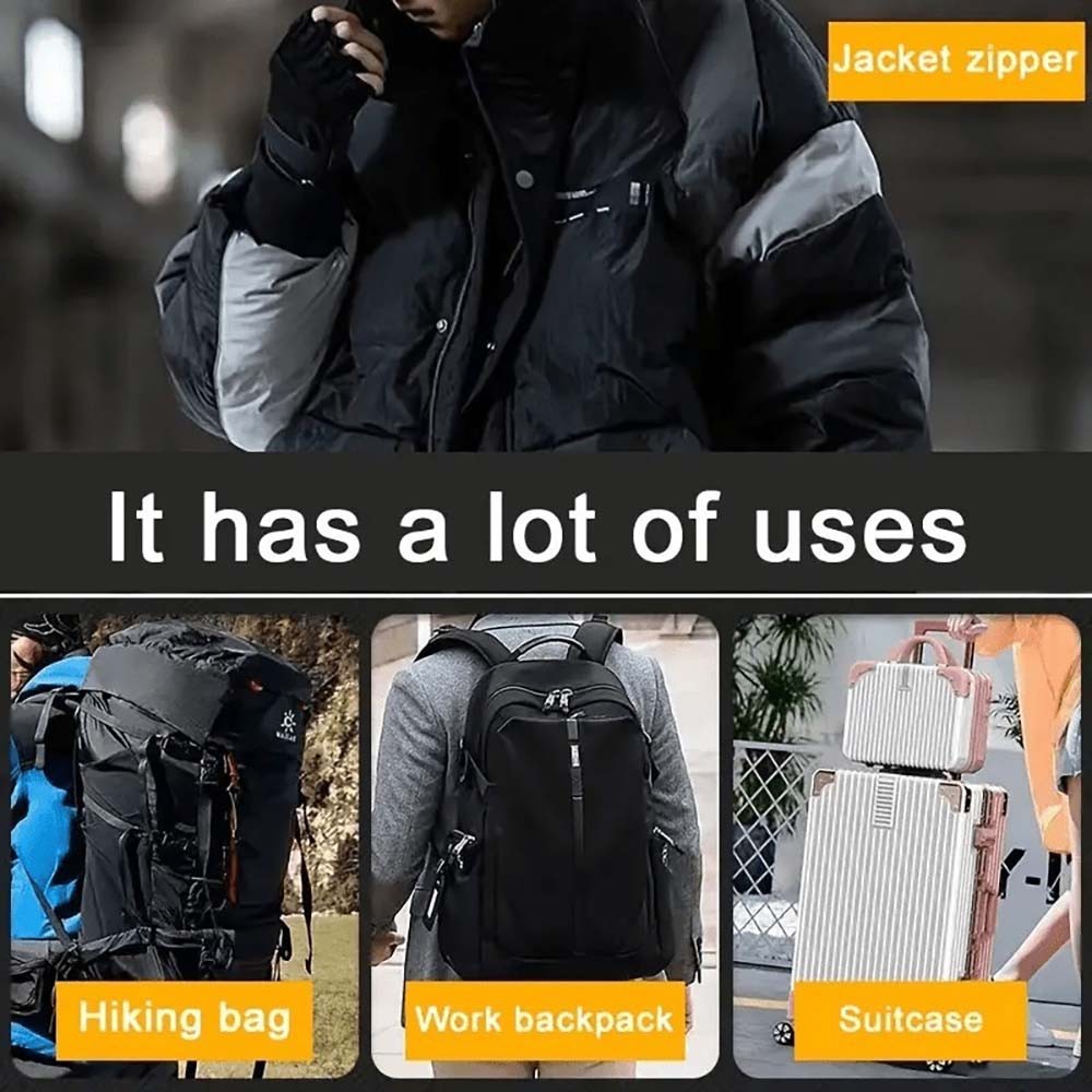 Versatile Universal 5PCS Detachable Zipper Handle for Most Standard Zippers USA