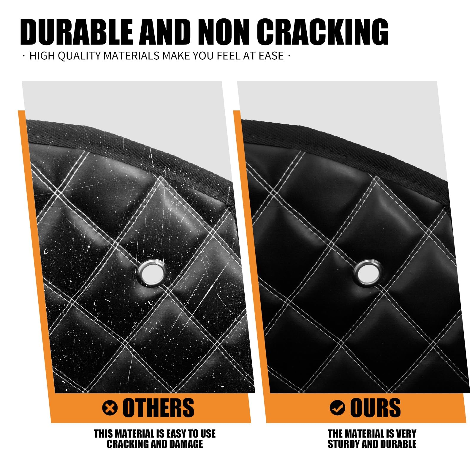 Motorcycle Drop-in Saddlebag Liners Non-Stretched Non-Tapered Fits for Harley…