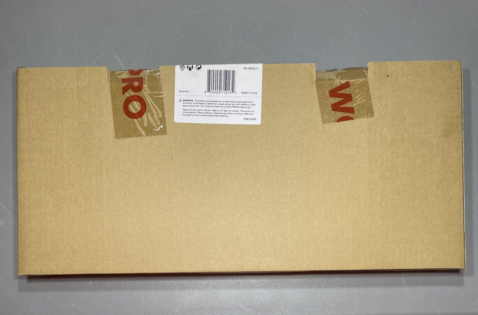 Workpro 18” Wide-Mouth Storage Bag Black w/ Red Stitching W081023AE