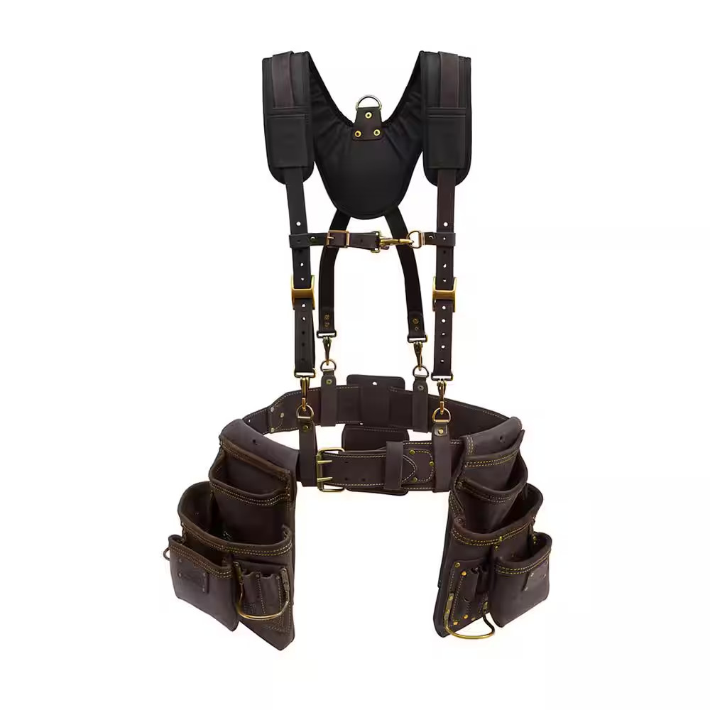 Pro Oil-Tanned Leather Framing Rig with Suspenders