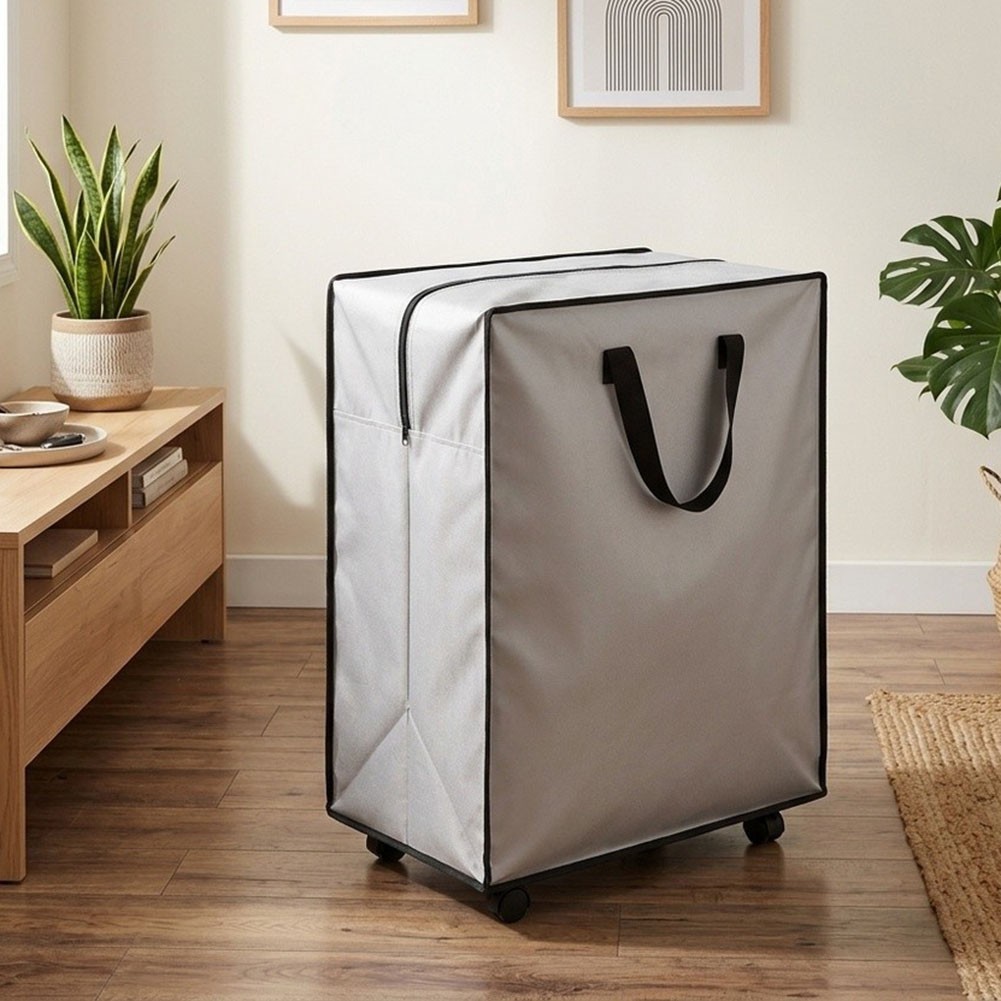 Waterproof PE Moving Bag Wheeled Design 42 33 65 cm Oversized Capacity