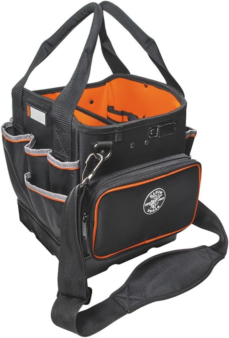 Klein Tools 5541610-14 Tool Bag with Shoulder Strap Has 40 Pockets for Tool Stor
