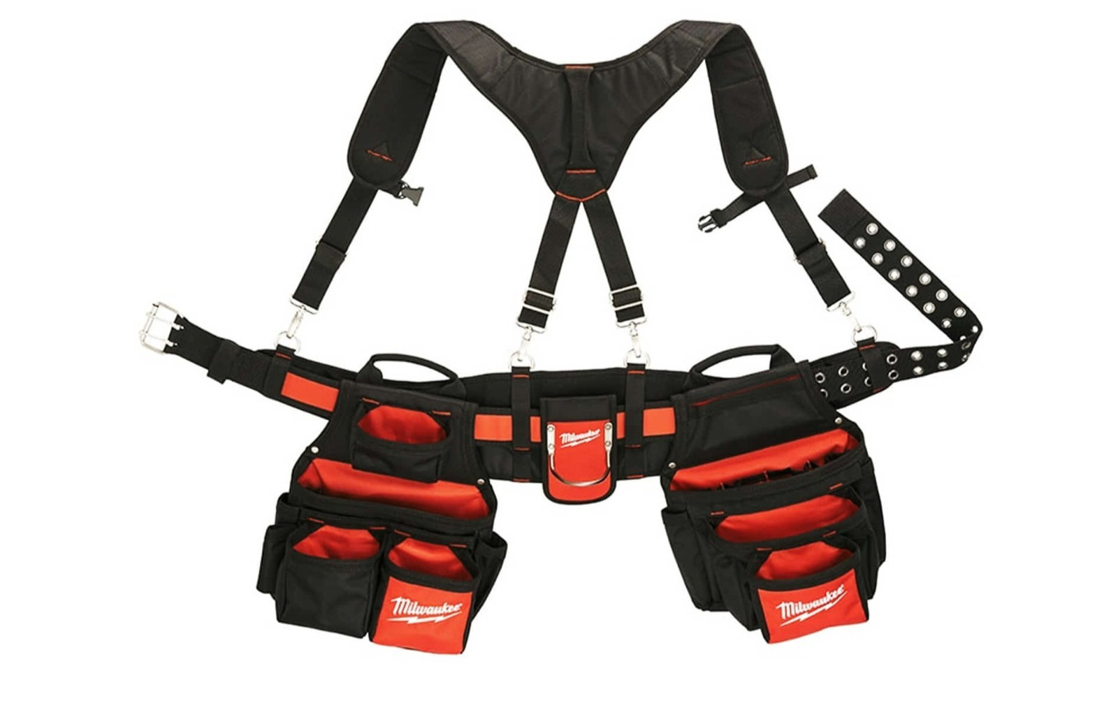 Milwaukee 48-22-8120 Contractor Belt w/Suspension Rig Tool Belt Fedex Tracking