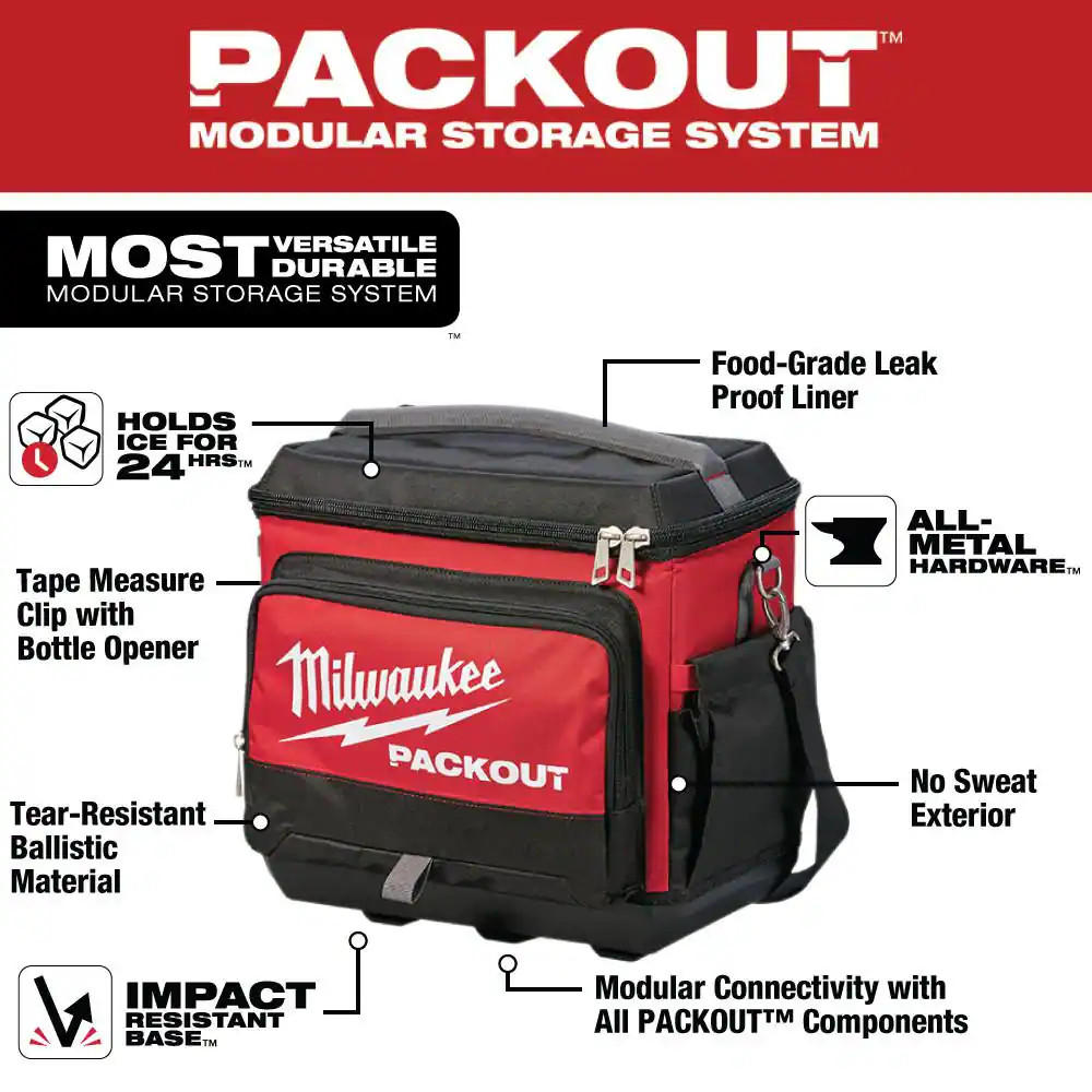 15 In. PACKOUT Tool Backpack with PACKOUT Cooler Bag