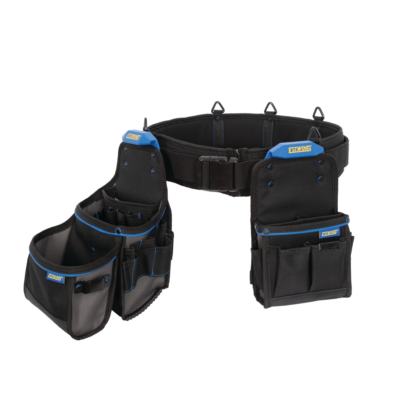 Estwing PROLOCK™ 3-Piece Tool Belt and Pouch Handyman Set 42654