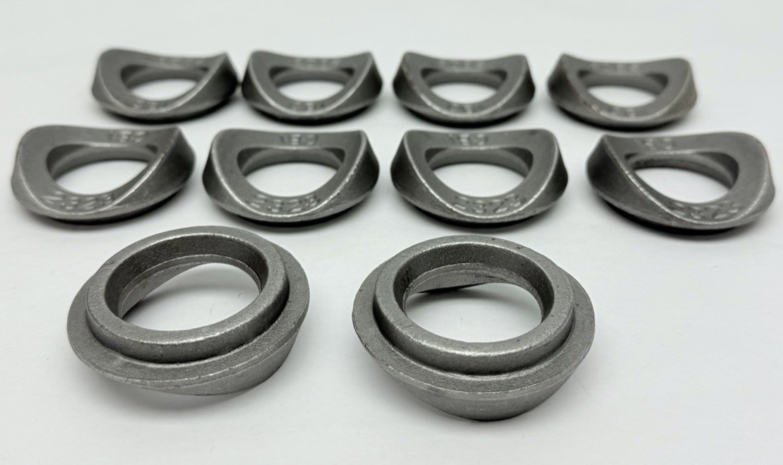 Lot Of 10, CBI 2323, Pipe Fence Weldable Saddle Cap – Versatile & Durable