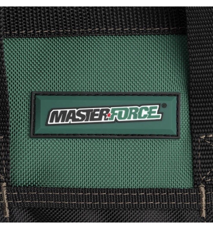Masterforce® 12″ 3-Pocket Tool Bag Large zippered&Heavy-duty 1680 Brand New