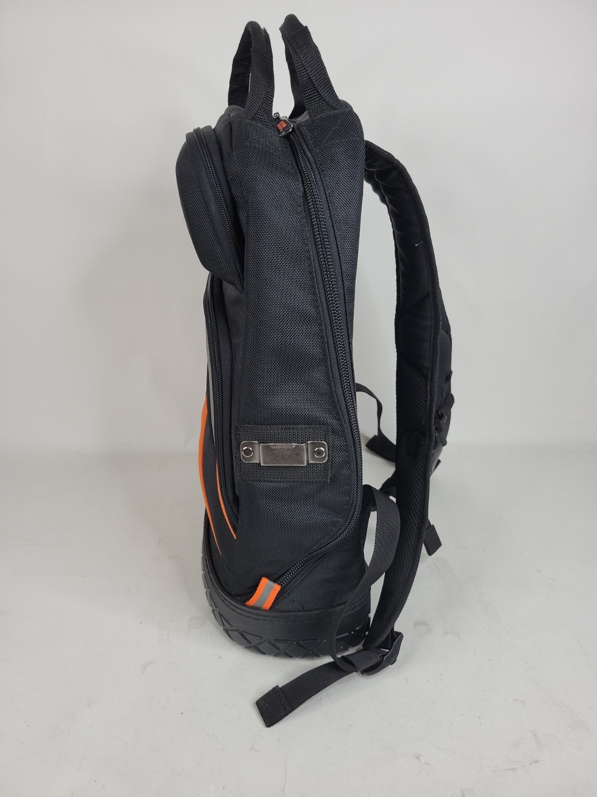 KLEIN Tools Tradesman Pro Tool Bag Backpack Multi-Pocket Black & Orange 55647