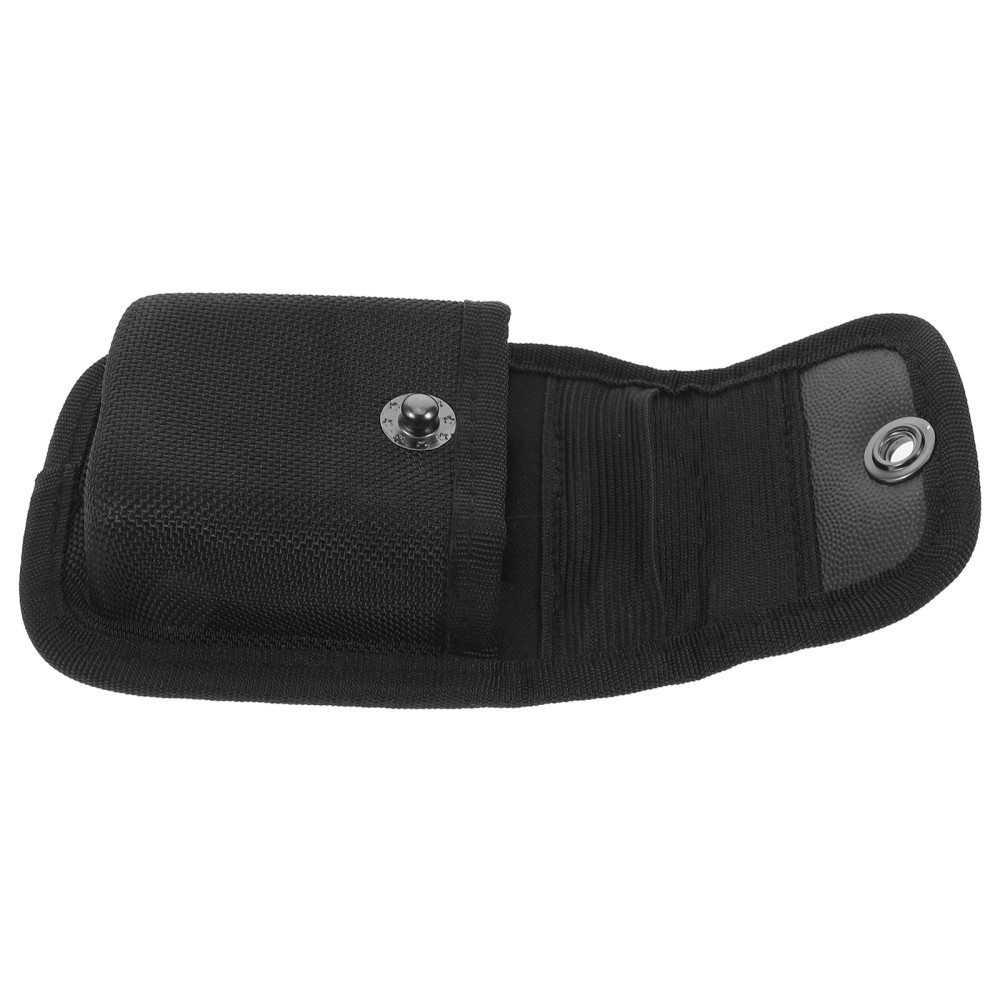 Durable Nylon Glove Pouch Black with Belt Loop Compact Tool Organizer for Duty