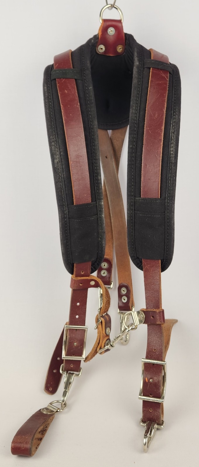 Occidental Leather Stronghold Suspender System 5055 Padded Shoulder Tool Belt **