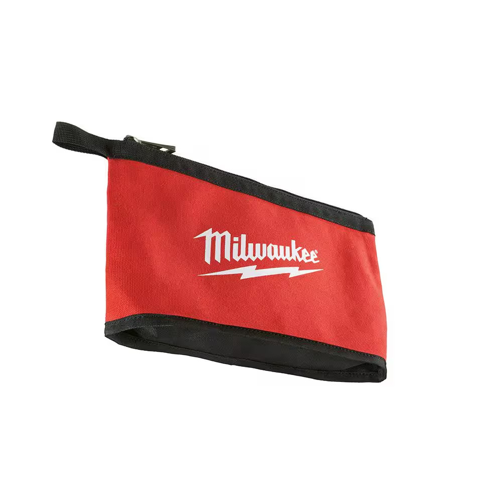 Milwaukee Tool Bag Set 12in Red Zipper Pouch 4 Pack Heavy Duty Canvas Storage