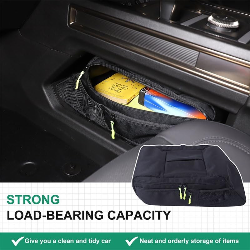 for Hummer EV Accessories Lower Center Console Organizer Storage Gear Foldable