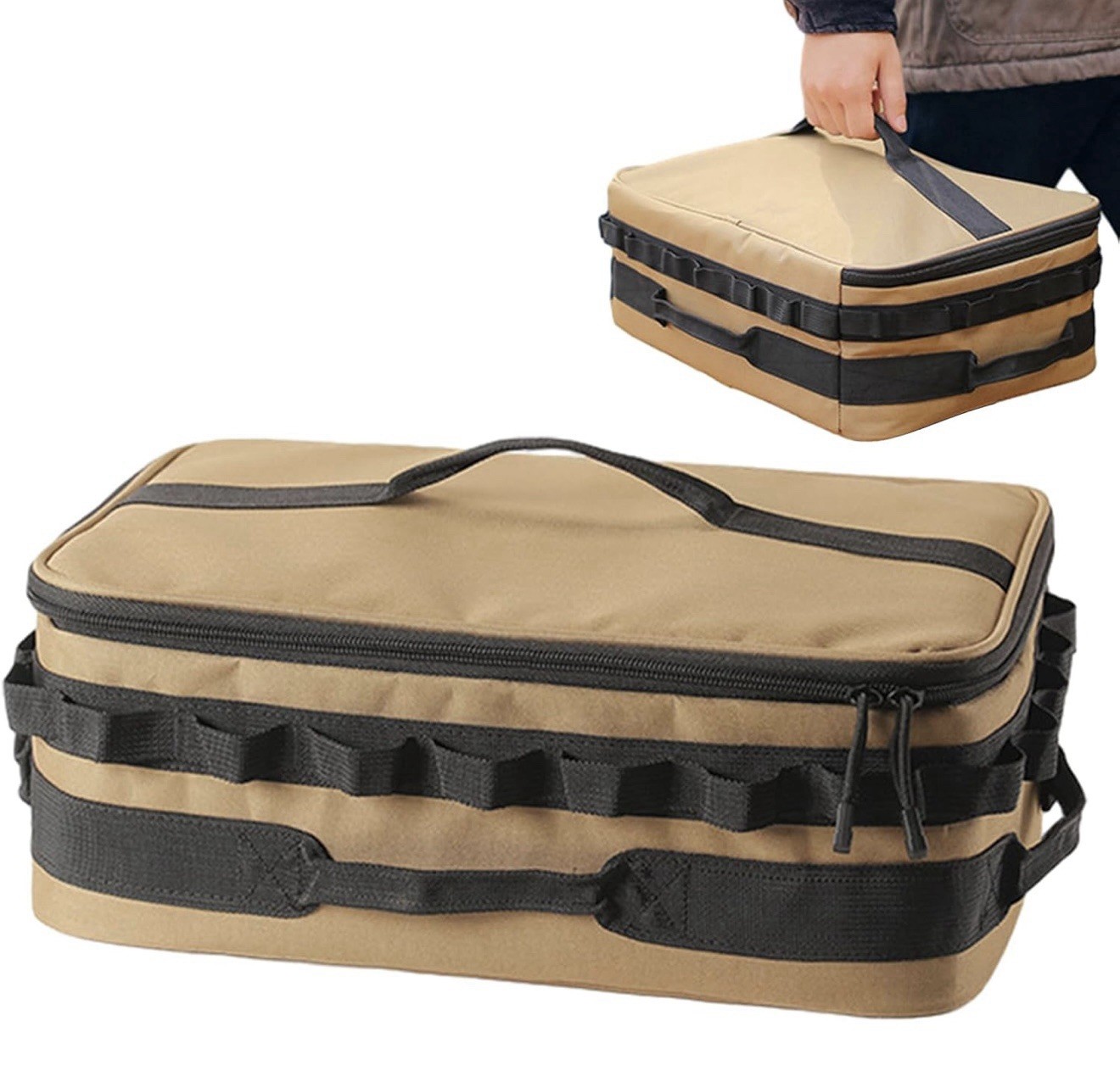 Large Storage Tote – 15L Large Tote Tool Storage Bag Utility Bag