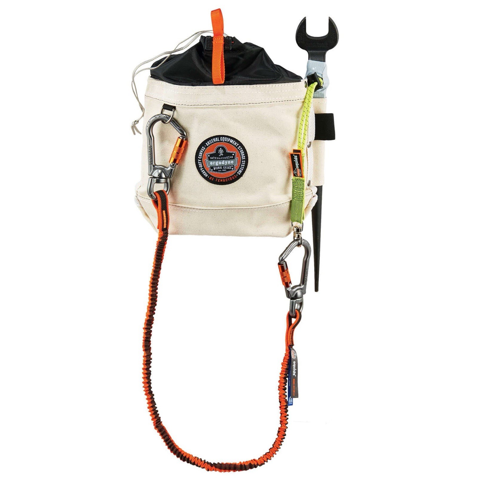 Ergodyne Arsenal 5725 Canvas Bolt Bag with D‑Ring – Heavy‑Duty Canvas – New