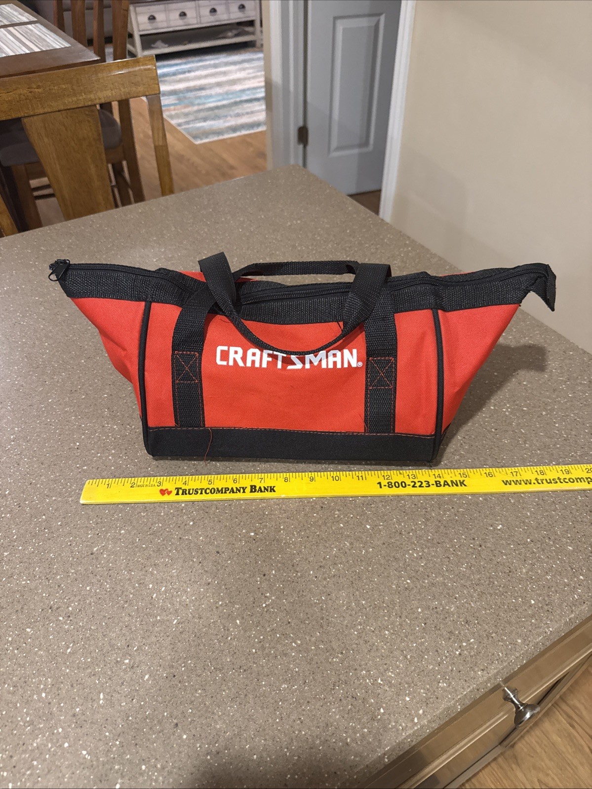 Craftsman V20 Drill Tool Bag Red Black – see photo’s for dimensions MINT