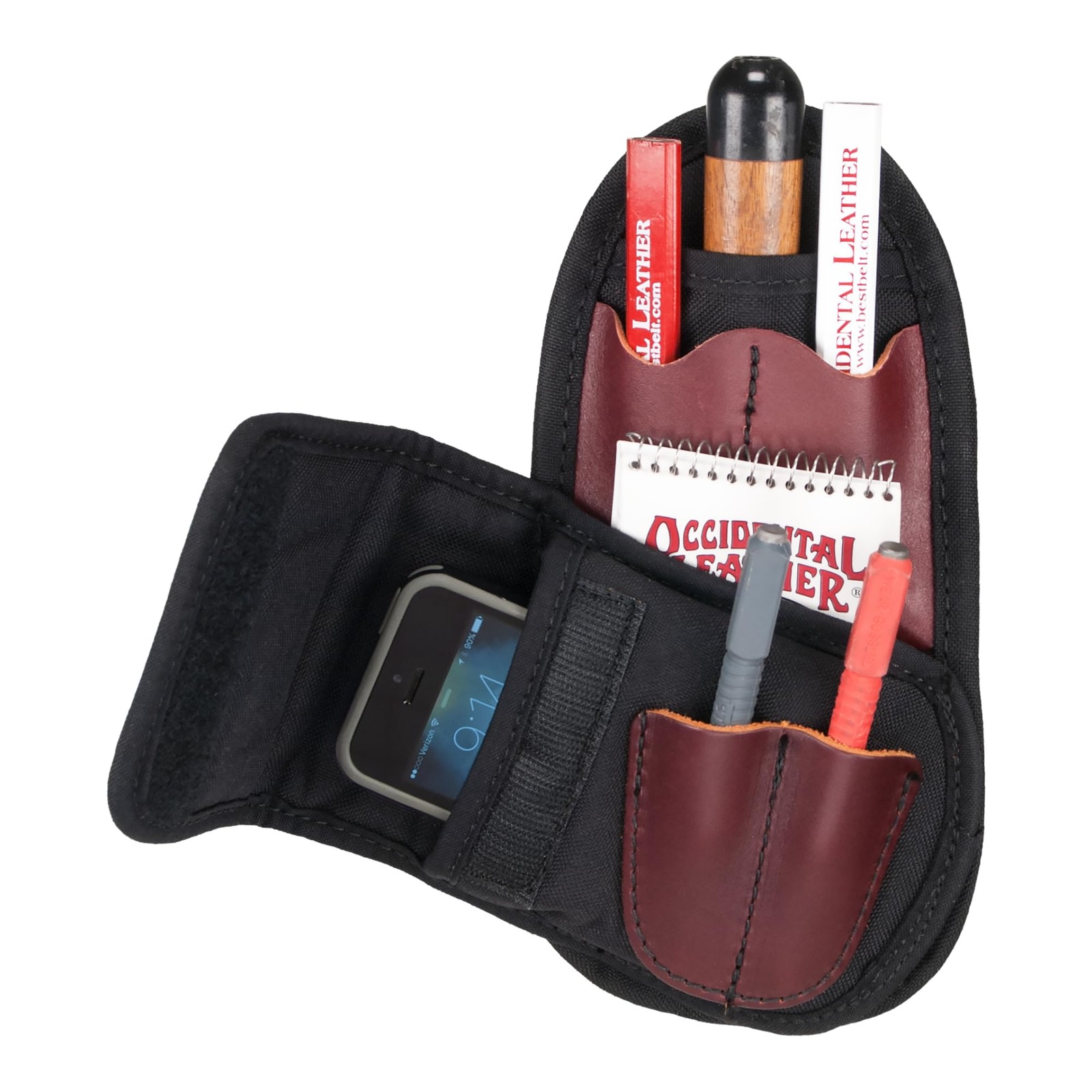Clip-On Stronghold Essentials Gear Pocket – Black – 7 Pockets & Tool Holders …
