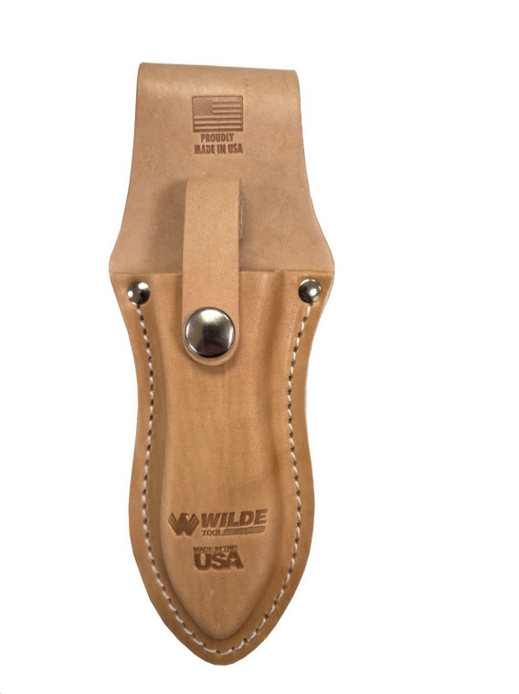 Wilde USA Large Leather Plier Pouch w/ Strap, A68