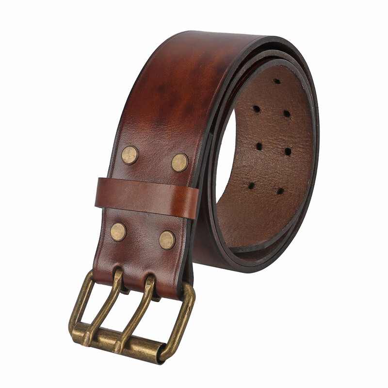 Full Leather Tool Carrying Workshop Belt 2in Wide Holster Hold Rig Belt