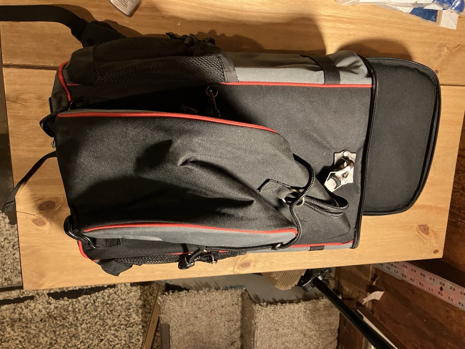 Revco BSX GB100 Extreme Gear Pack Welding Backpack Helmet Bag Black Red Accent