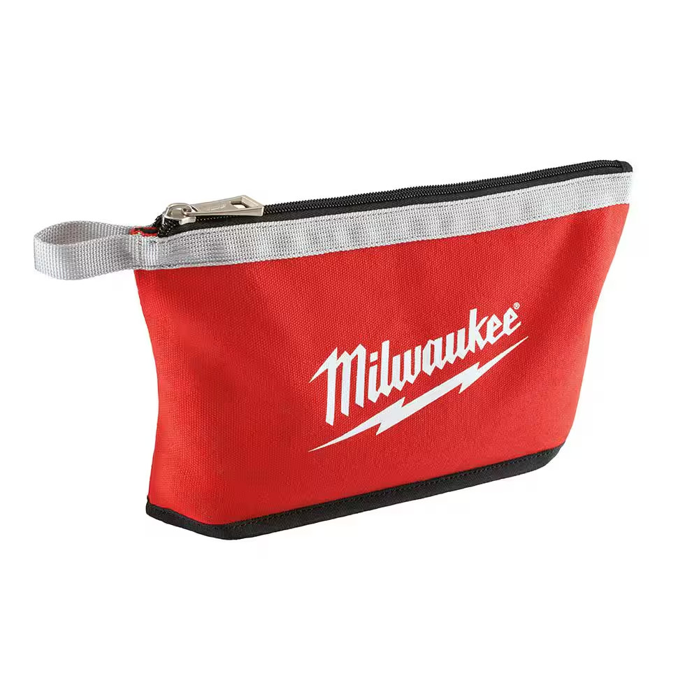 12 In. Zipper Tool Bag in Multi-Color (3-Pack)