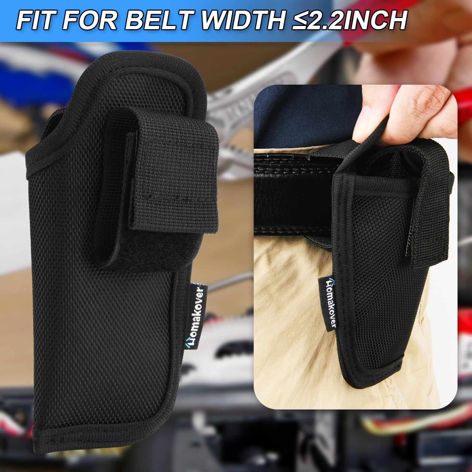 1 Pack Black 1680D Belt Sheath Pouch Holder for KNIPEX Cobra Pliers, Fit for …