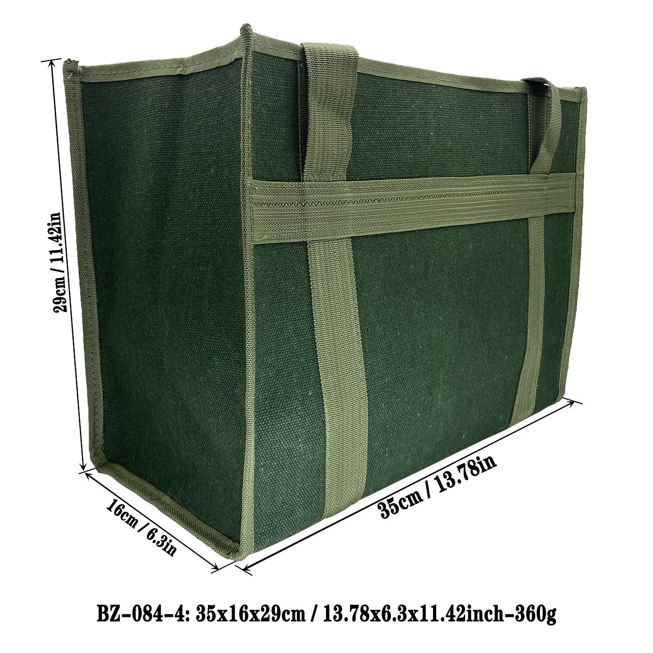 14inch Multi-Purpose Open Tote Tool Bag large space Portable Storage 13.78×6.3×1