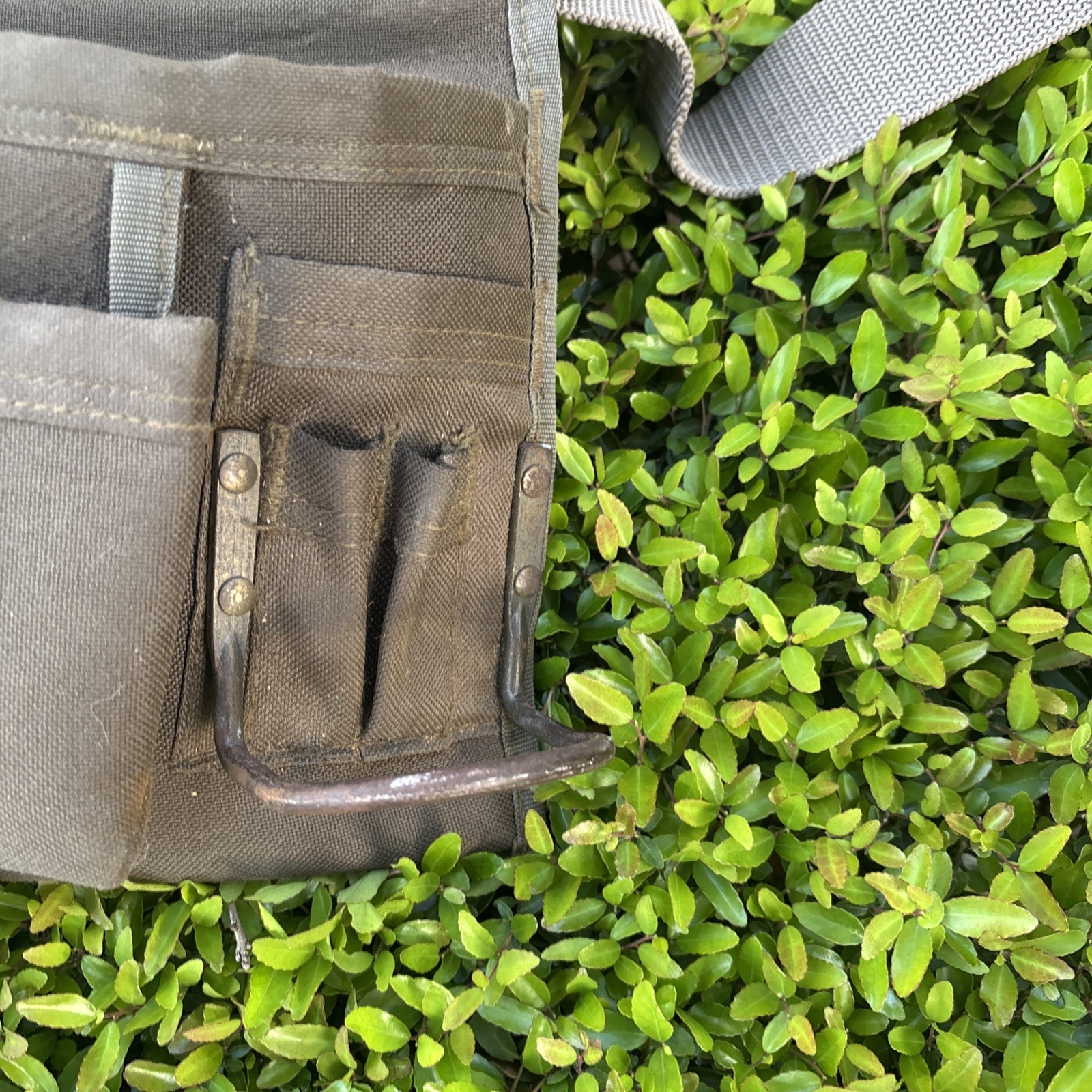 Tool Pouch Bag In Canvas This Carpenter’s AWP Pouches Steel Hammer Loop Belt.